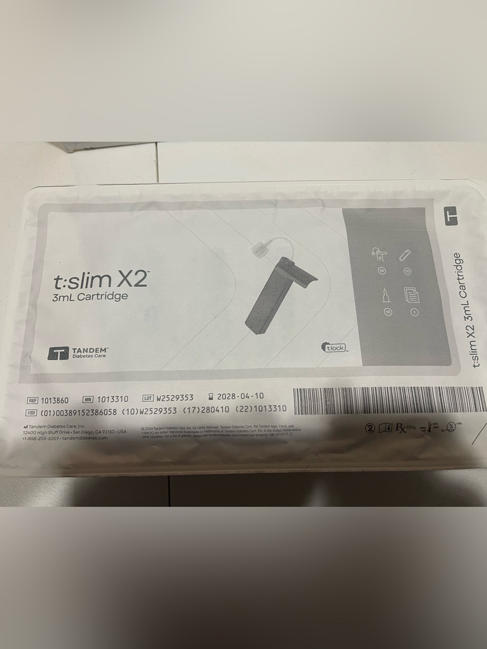 - T:SLIM X2 3ml Cart